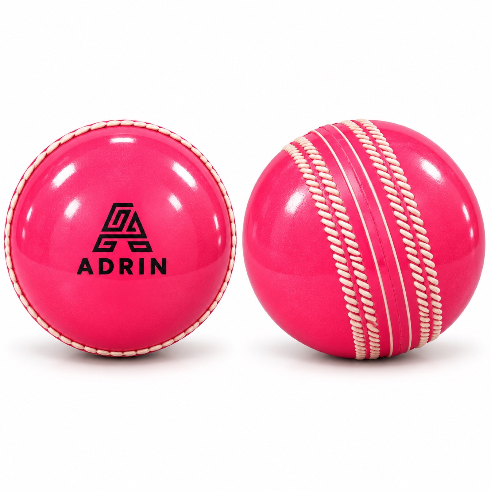 Adrin I-10 110g Soft High Bounce Cricket Practice Ball, Pink