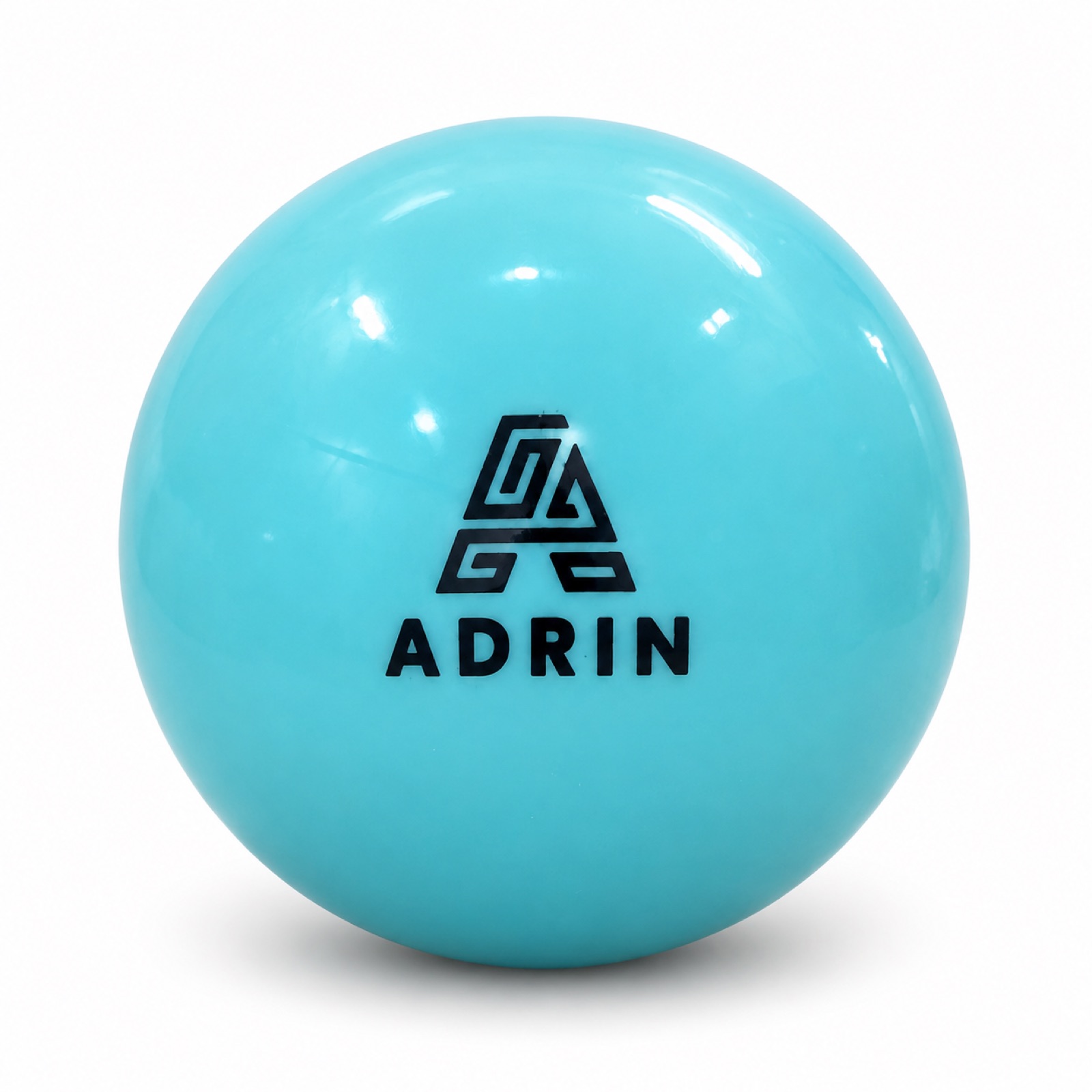 Adrin Plain Hockey Ball 160g, Aqua Blue