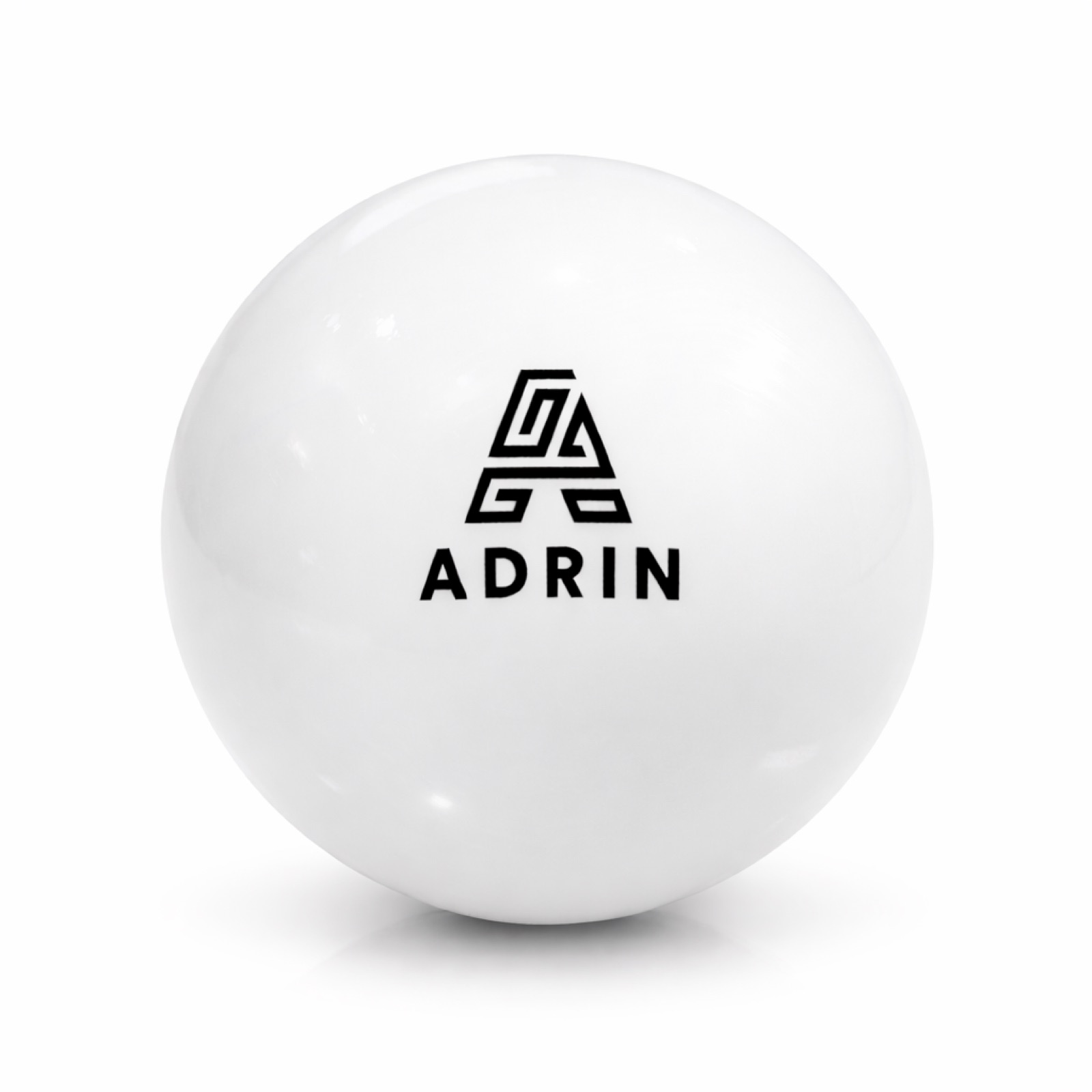 Adrin Plain Hockey Ball, White